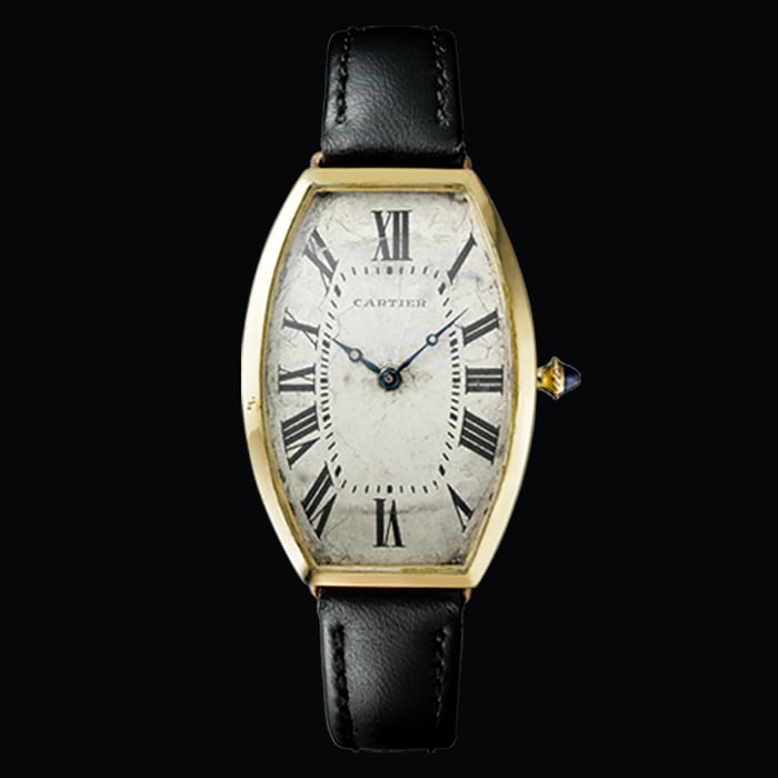 Cartier Privé Tonneau Replik Uhr