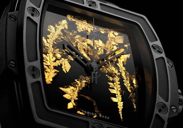Hublot Spirit Of Big Bang Gold Crystal Fake Uhren